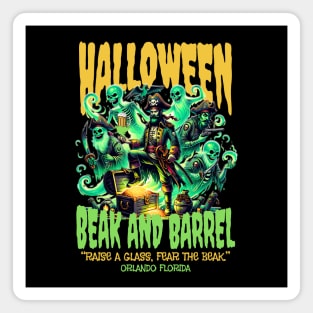The Beak and Barrel Halloween Special Edition Design Magnet
